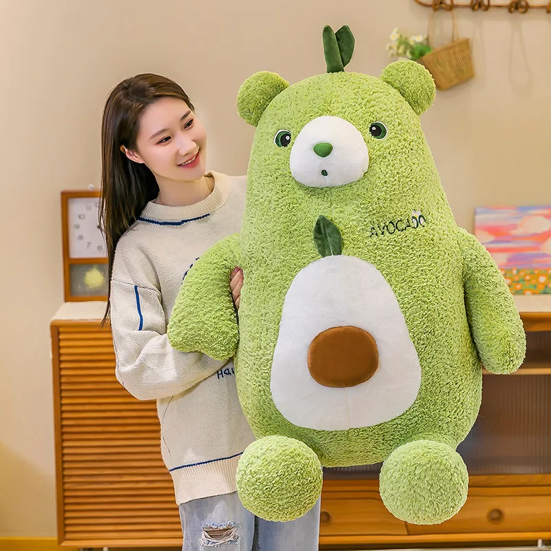 

Cute avocado bear stuffed toy sleeping pillow stuffed doll stuffed toy birthday gift