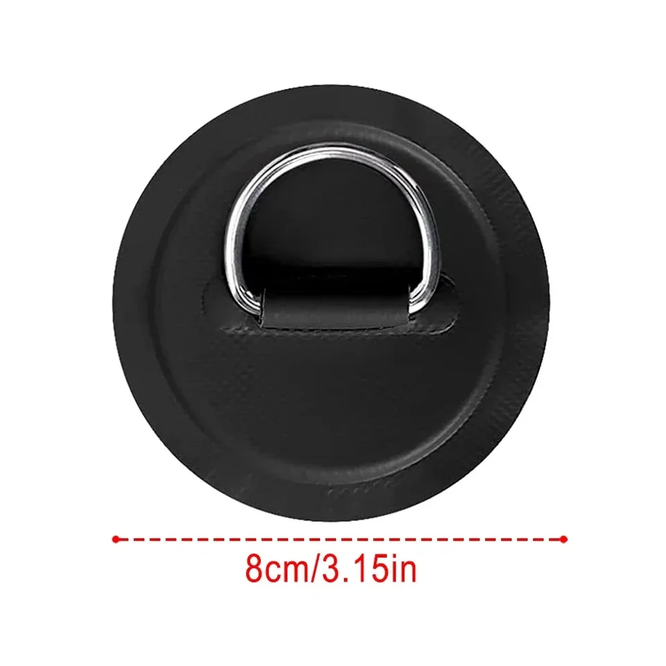 6 Rails D'Arrimage Acier Inoxydable AONTOKY - Pour Kayak, Canoë, Bateau - Fixation Sans Perçage