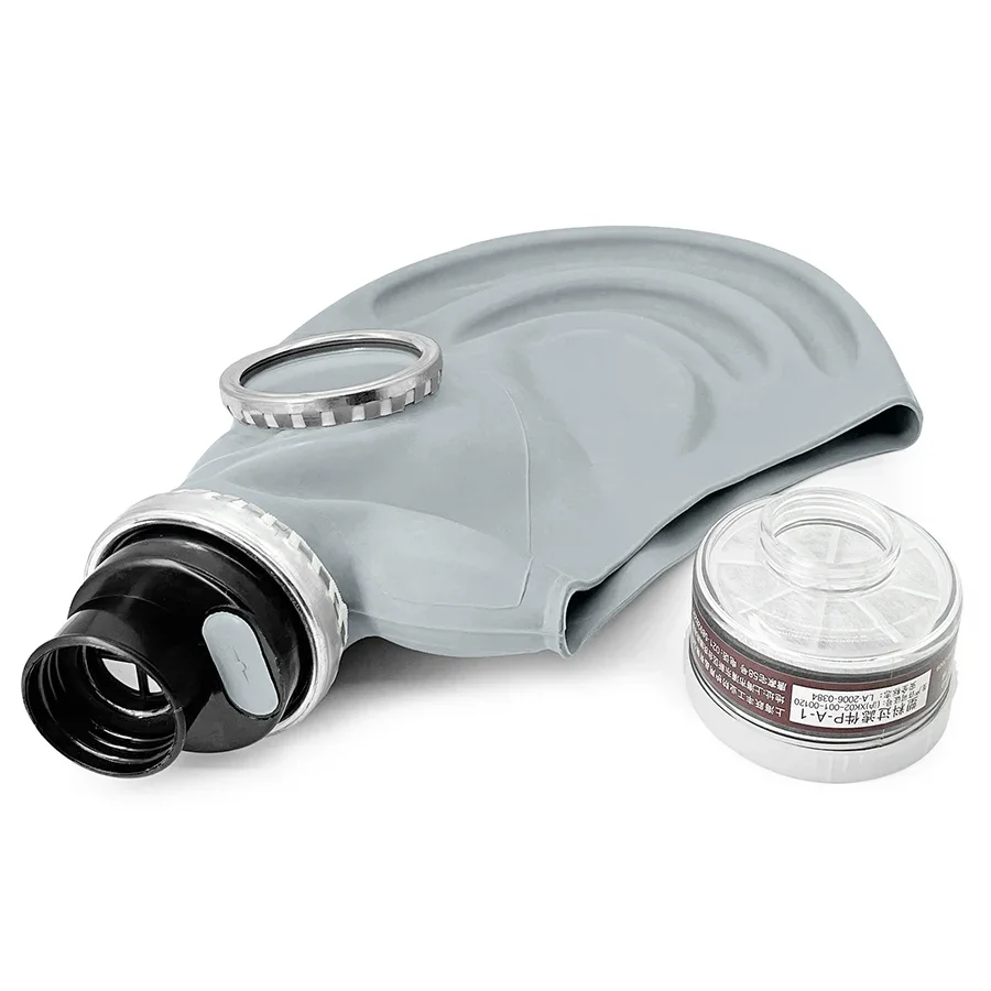 Chemical Resin Mask Industrial Safety Full Face Gas Mask Paint Workplace Safety Carbon Filter Box Dust Respirator Silicone Dust Mask Gas Mask Dustproof Respirator Face Respirator Gas Respirator Half Face Respirator Mask