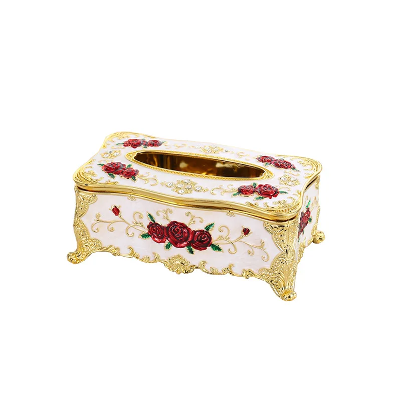 European Style Plastic Tissue Box for Household Car