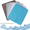 Pet Cooling Mat Dog Cat Sleeping Pad Cool Ice Silk Moisture-proof Mattress Cushion Summer Small Animal Cold Bed 5 sizes 1