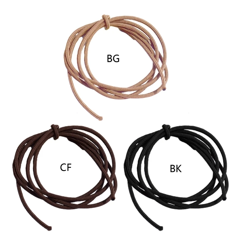 

Rubber Rope Bungee Cord Versatile DIY Hair Accessories Elastic Bands for Hair