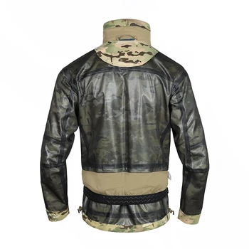 Emersongear Blue Label “Dimorphic Egret” Function Wind Coat Waterproof Jacket - Multi Pocket Outdoor Hunting 6