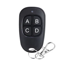 Universal Remote Control Key Duplicator for Garage Doors & Gates (10-Pack) (10pcs Black)