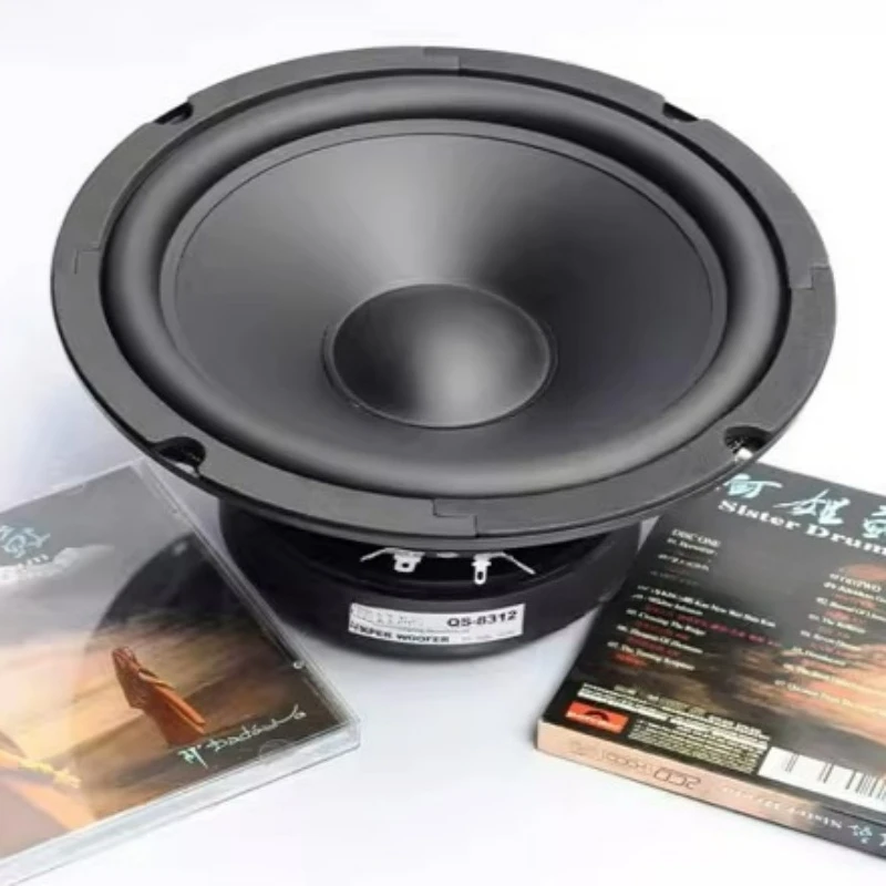 SOTAMIA 1pcs 8 인치 미드베이스 HIFI 스피커 8 옴 160W 고급 매트 베이슨 베이스 홈 오디오 광고 기계 멀티미디어 스피커