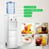 Cooler Dispenser with Built-in Ice Maker, Hot and Cold Top Loading 3 to 5 Gallon Bottle Water Dispenser,27LBS/24H Ice Maker Mach 2