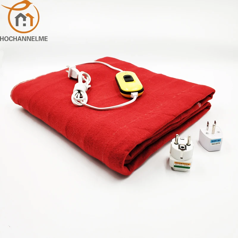 Security Automatic Protection Electric Warm Blankets Rapid Heating