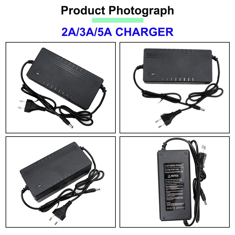 42V 54.6V 58.8V 67.2V 84V 2A 3A 5A Lithium Battery Charger 10S 13S 14S 16S 20S 36V 48V 52V 60V 72V 2A 3A 5A Fast Charging