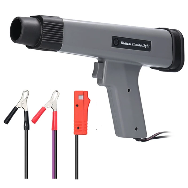 

Индуктивный синхронизатор, стробоскоп с цифровым дисплеем, 2 шт., 12 В, для автомобильного бензинового двигателя