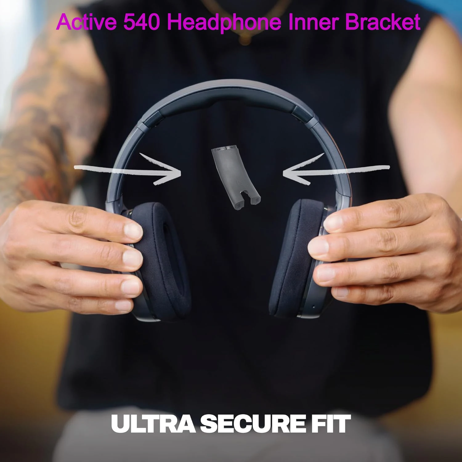 Plastic Headand Bracket For Skullcandy Crusher 540 Active Wireless Bluetooth Headphones Replacement Spare Parts