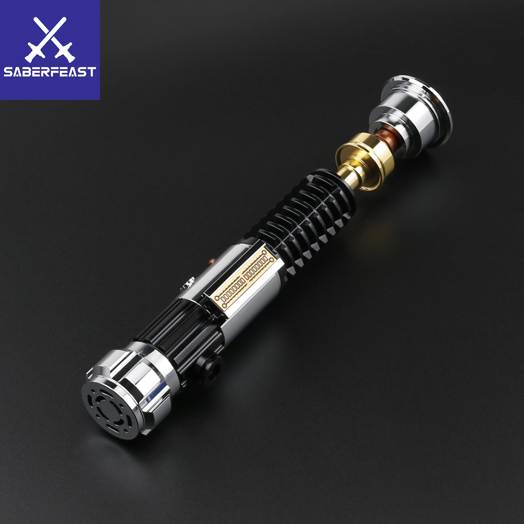TXQSABER Lightsaber Hilt Empty Metal Parts for Laser Sword Without Core Obi wan Anakin Graflex