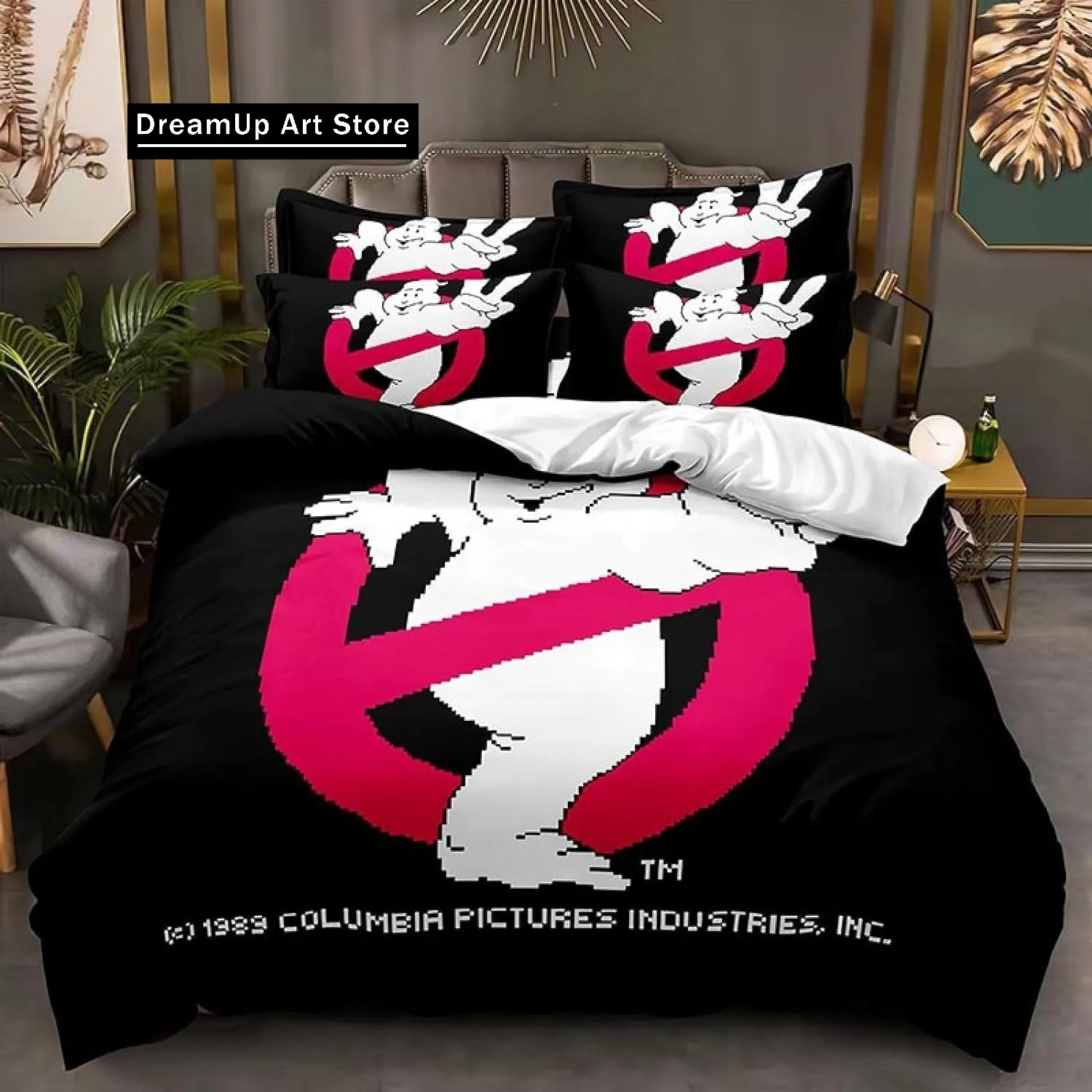 Ghostbusters Bedding Set 3D printed film characters Cover Duvet Single Twin Full Queen King Size Bed Set for Aldult Children - A 2