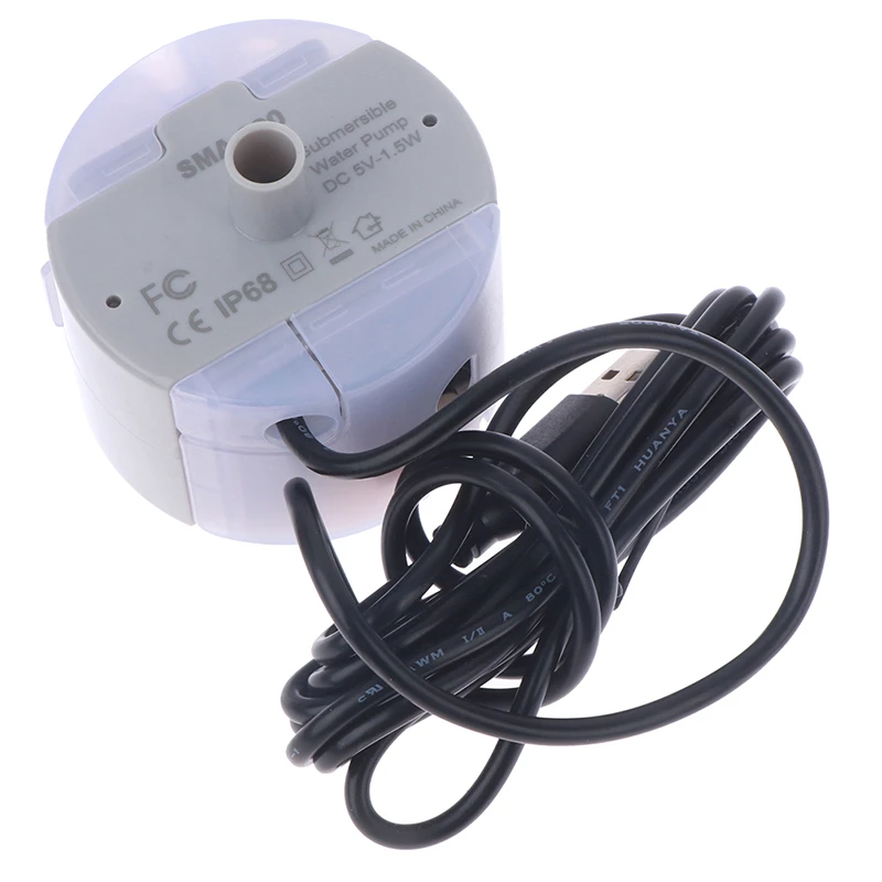 SMA 800 USB Water Pump Mini DIY Cats Pet Drinking Fountain Filter Low