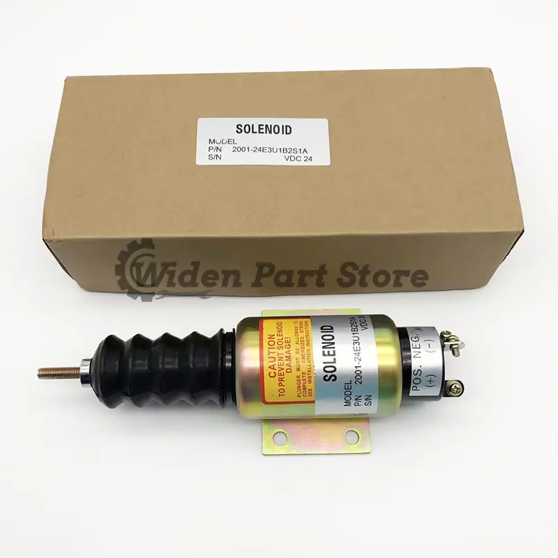 

2001-24E3U1B2S1A 2000-4523 3 Terminals Shut off Solenoid Valve for Woodward 24V