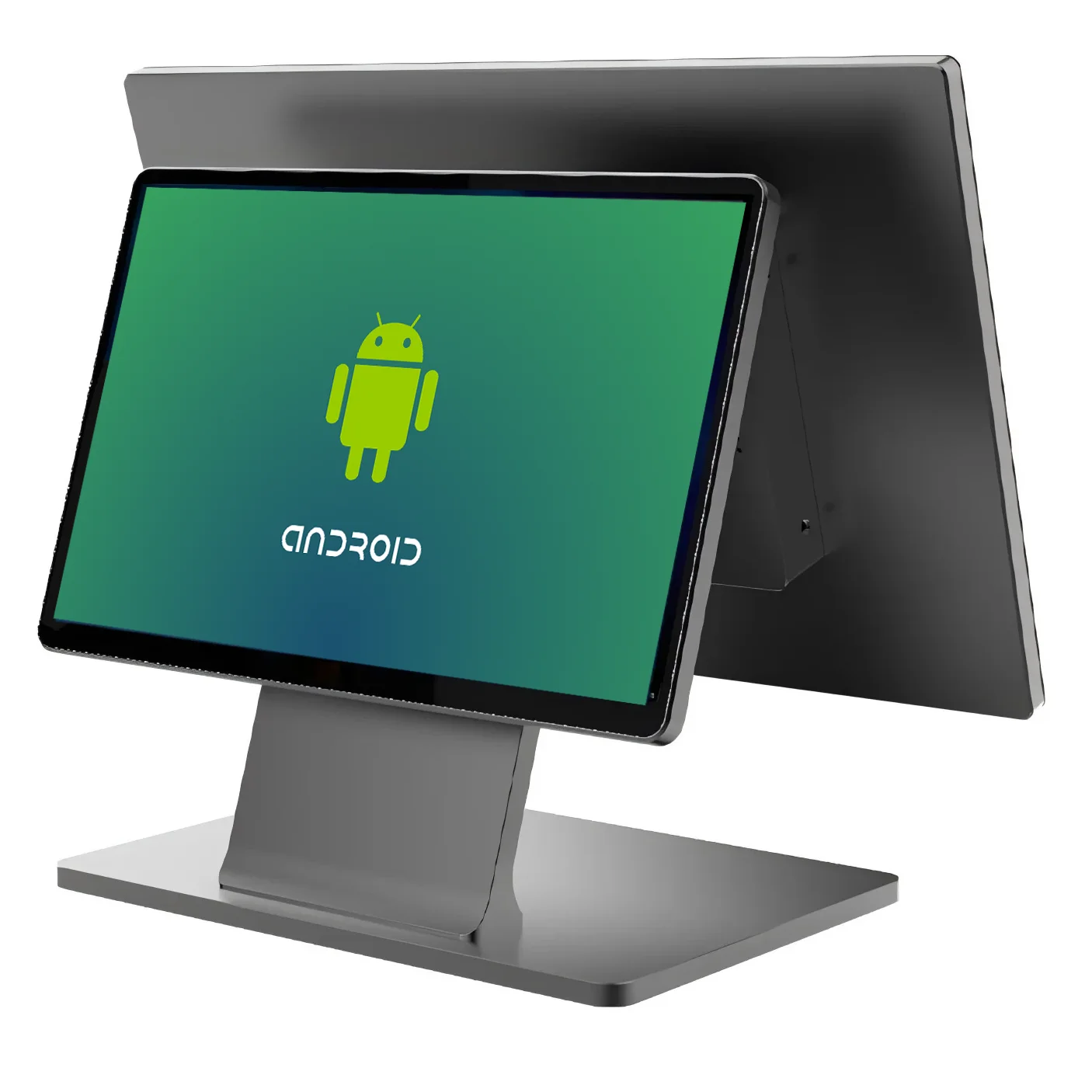 JEESTON 슬림 15.6 인치 안드로이드 13 금전 등록기 8 코어 CPU 4G 32G POS 터미널 알루미늄 쉘 1920*1080P 터치 스크린 ECR