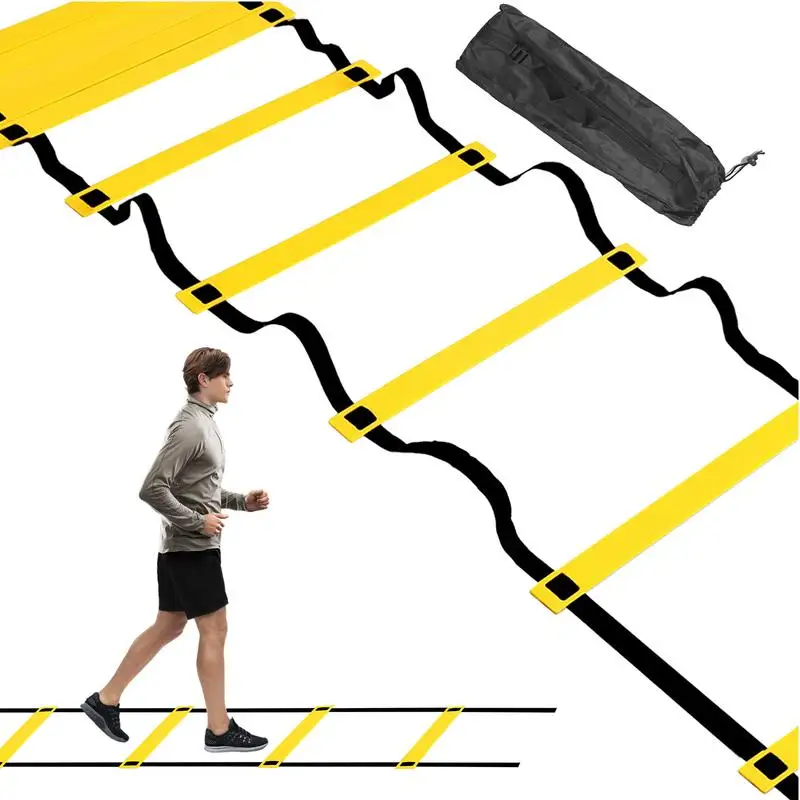 Agility Ladders Nylon Straps Lightweight Speed Training And Sports Flexibility Agility Football Training Energy Ladder Equipment
