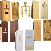 Golden Million Gold Brick Extrait Men's Long-Lasting Woody Perfume Luxury Scent Men's Fragrance Eau De Parfum Spray For Men