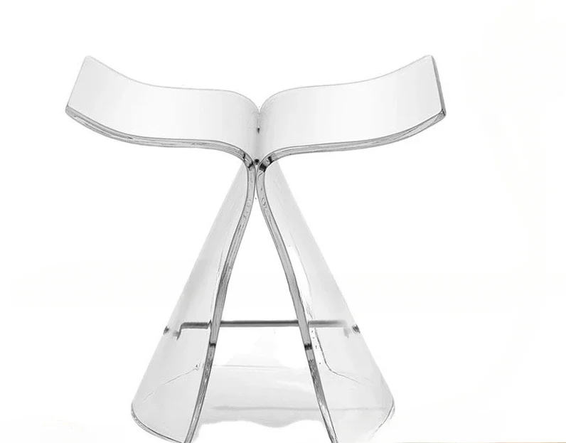 

Europe and the United States modern creative butterfly-shaped edge several luxury sofa side table acrylic transparent shelf.