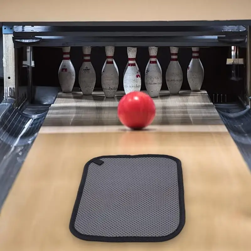 Asciugamano per la pulizia della palla da bowling, super assorbente, antiscivolo, in materiale ecologico, per uso ricreativo nel bowling - immagine 3