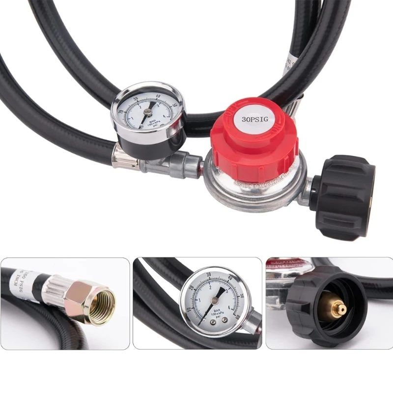Détendeur gaz propane réglable - Haute pression - Bricolage