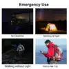Xilecaly Waterproof Power Bank 20000Mah Dual USB Travel Outdoor Mobile Phone Charger Solar Powerbanks For Camping For iphone 16 4