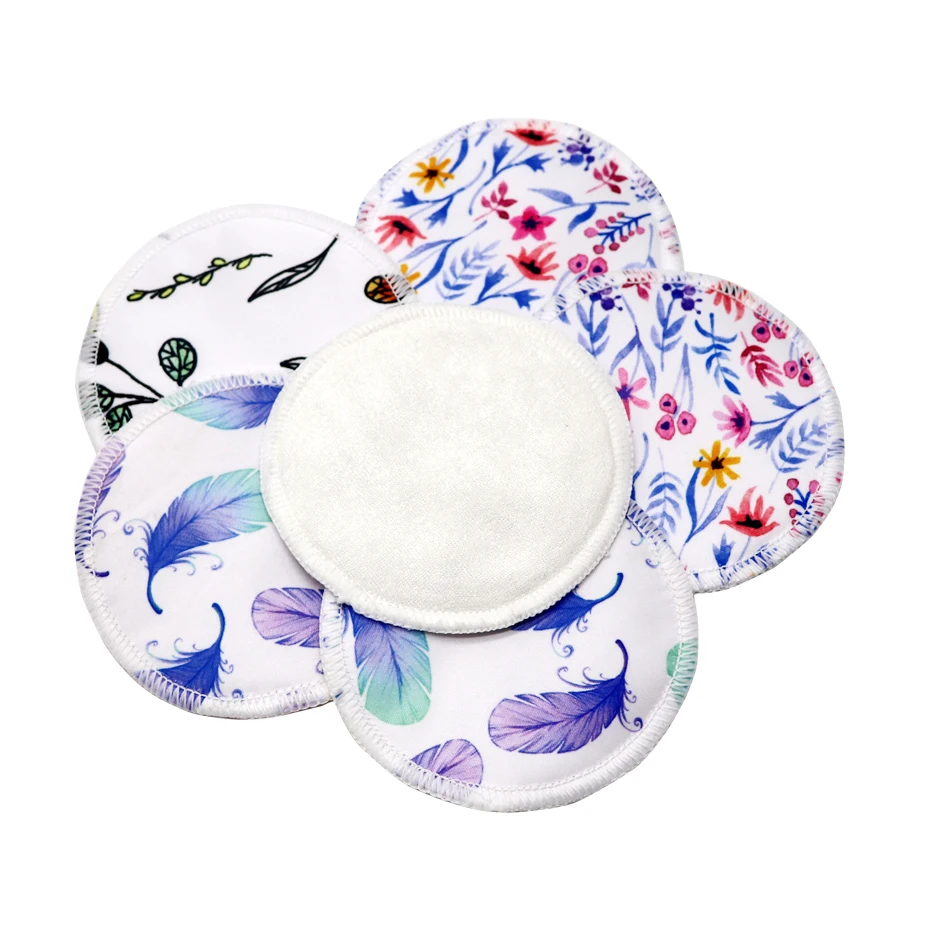 Ultra Absorbent and Leakproof Breast Pads for Breastfeeding Stay Dry and Comfortable Throughout The Day with Wet Bag Breathable 2