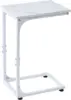 Side Table, for Couch, Bed, Chair, Living Room, Bedroom, Slides Under Sofa, Tray for Snack, Laptop, TV Dinner 2