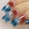 AWstorG 15ml Clear Blooming Base Gel Polish UV LED Soak Off Nail Art Polish For Spreading Effect Marble Gel Paint Varnish Top 6