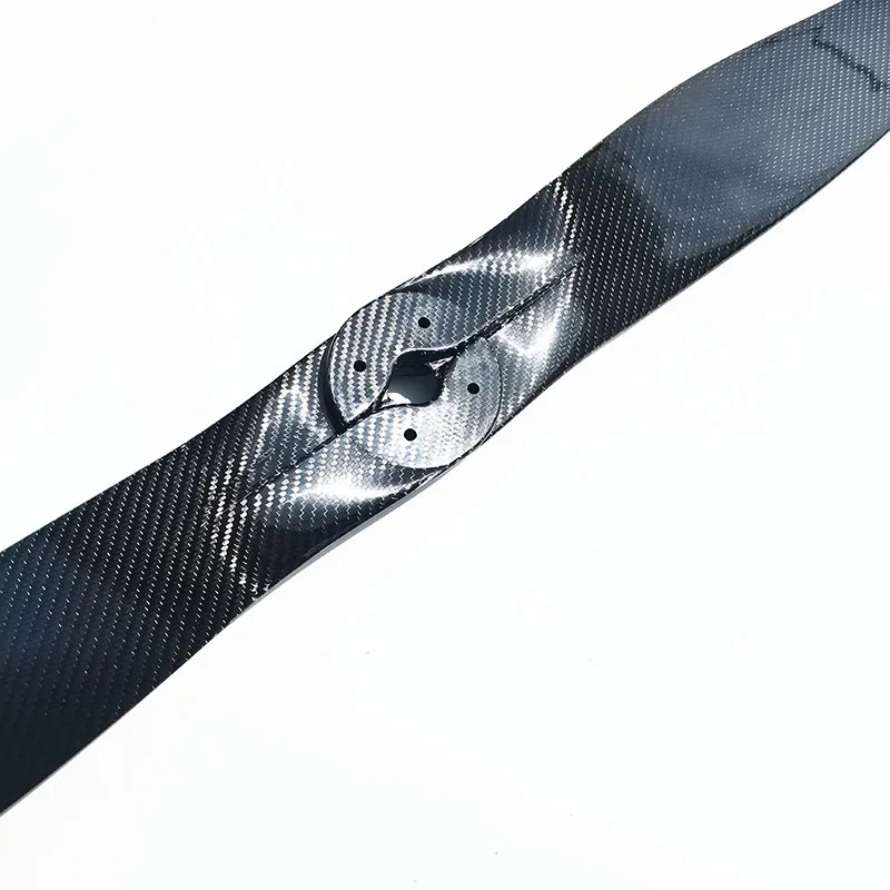 Lot de 2 hélices de drone professionnelles 115-130cm, vue de dessus