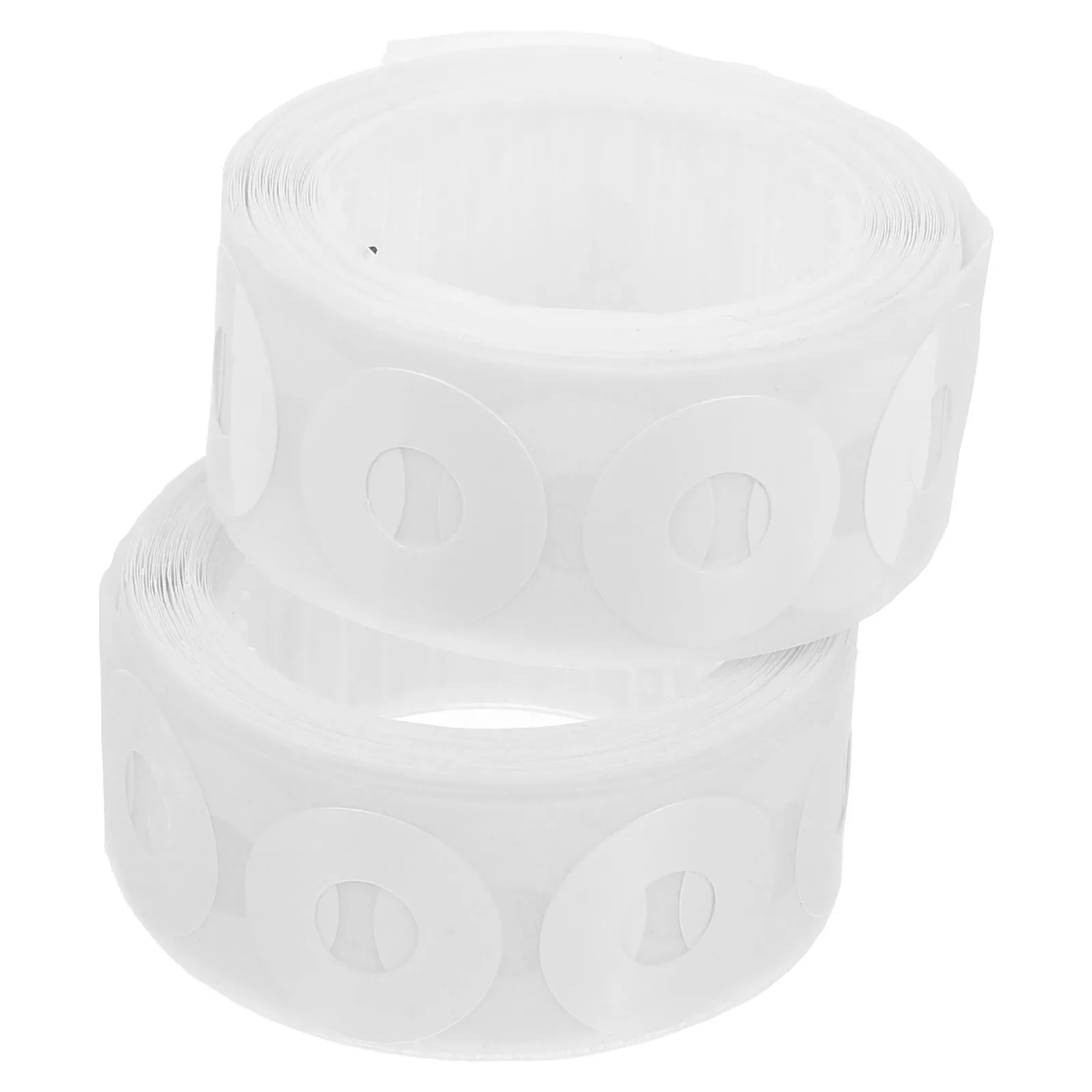 500pcs Self Adhesive Hole Reinforcement Labels White Waterproof PVC Page Protector Stickers for Repairing Strengthening Punched