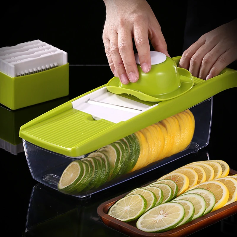 

Vegetable Cutter Grater for Vegetables Slicers Shredders Multi Slicer Peeler Carrot Fruit 6 In 1 Gadgets Vegetable Cutting Tools