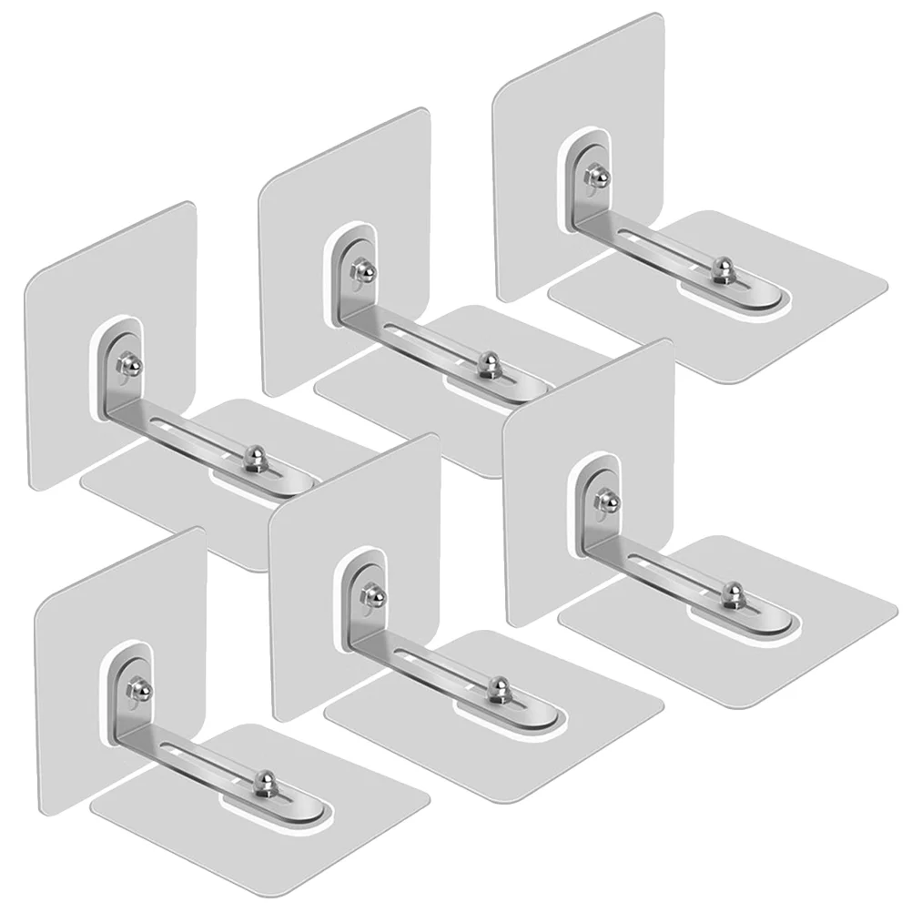 Adhesive Furniture Wall Anchors No Drill Anti Tip Furniture Straps for Baby Proofing Secure Your with Ease furniture wall anchors 6Pcs
