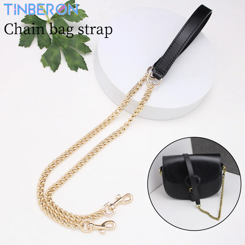 Tinberon Bag Chain Replacement Adjustable Leather Bag Strap DIY Purse Chain  Belt Handbag Handle Chain Shoulder Strap Accessories - AliExpress