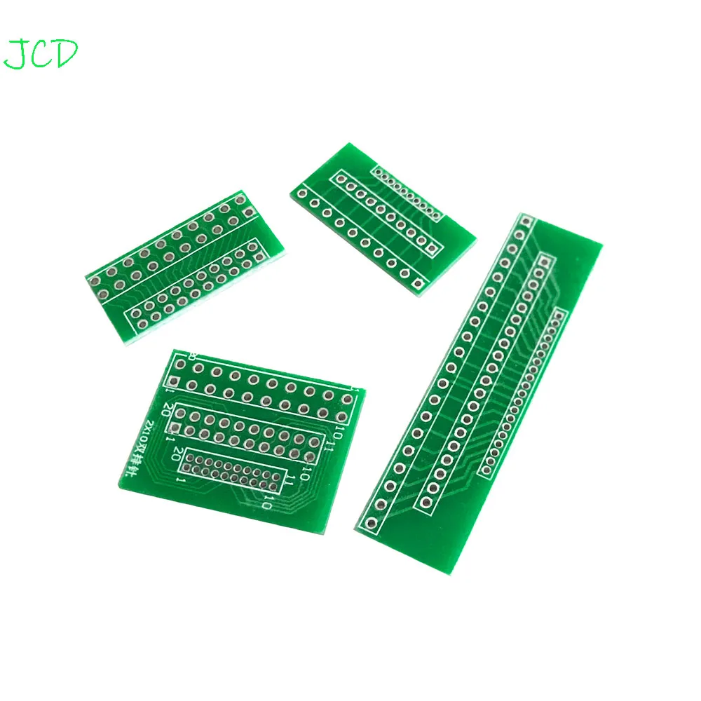 

3 шт. для однорядной и двухрядной платы адаптера PCB со штырьком 1,27/2,0/2,54 мм с шагом 10P/20P для взаимного преобразования 0,05/0,1 дюйма