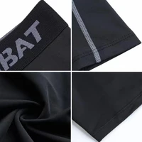 Pantalons de Compression pour hommes, collants façonnants, Leggings secs et frais, couche de base de sport, course à pied, sous-vêtements d'entraînement athlétique, Shorts actifs 5