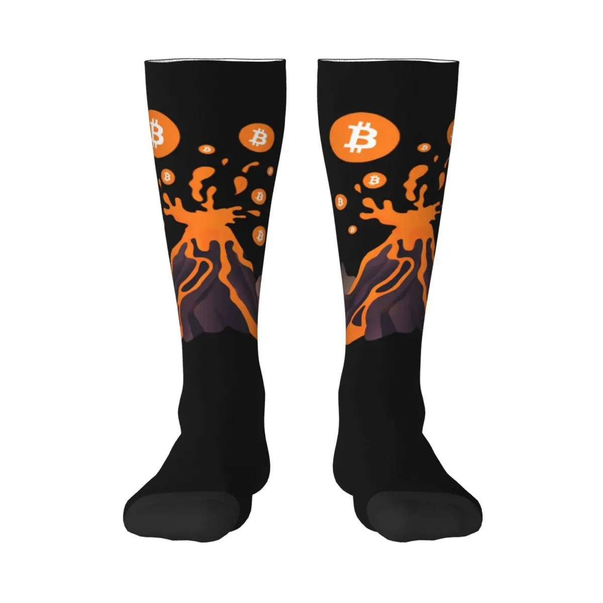 

Adult Stockings Bitcoin Cryptocurrency Meme Vs Art 1 High elasticity Funny Joke Hot Sale Cute style Elastic Stockings