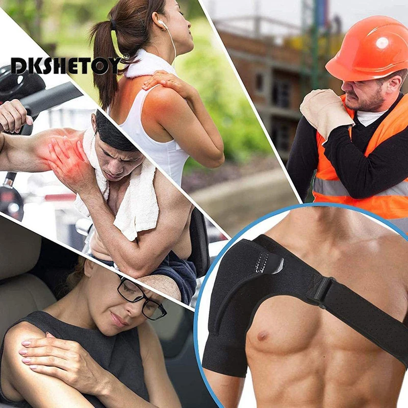 Adjustable Shoulder Braces For Torn Rotator Cuff  Shoulder Brace For Torn Rotator Cuff Tendonitis DislocationJoint for sport gym 3