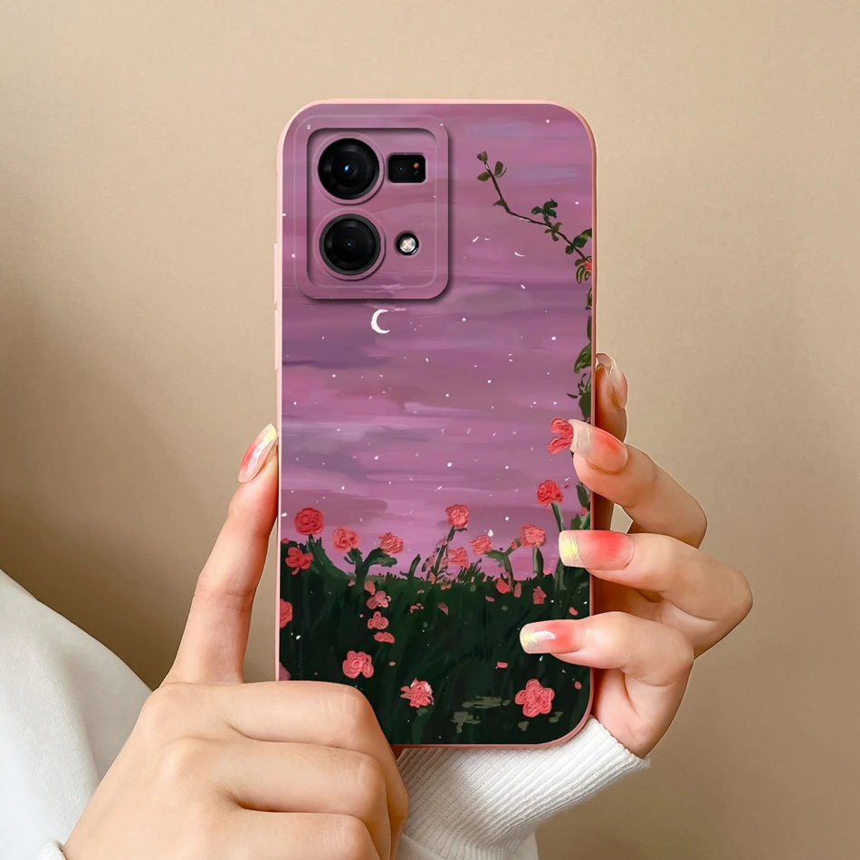 Sleek Soft Silicone Phone Case with Camera Protector - Anti-Drop Design