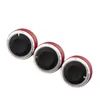 3Pcs Aluminum Alloy Car AC Knob for Mazda 3 M3 2004 - 2013 Air Conditioning Heater Control Switch Button Knobs Accessories 6