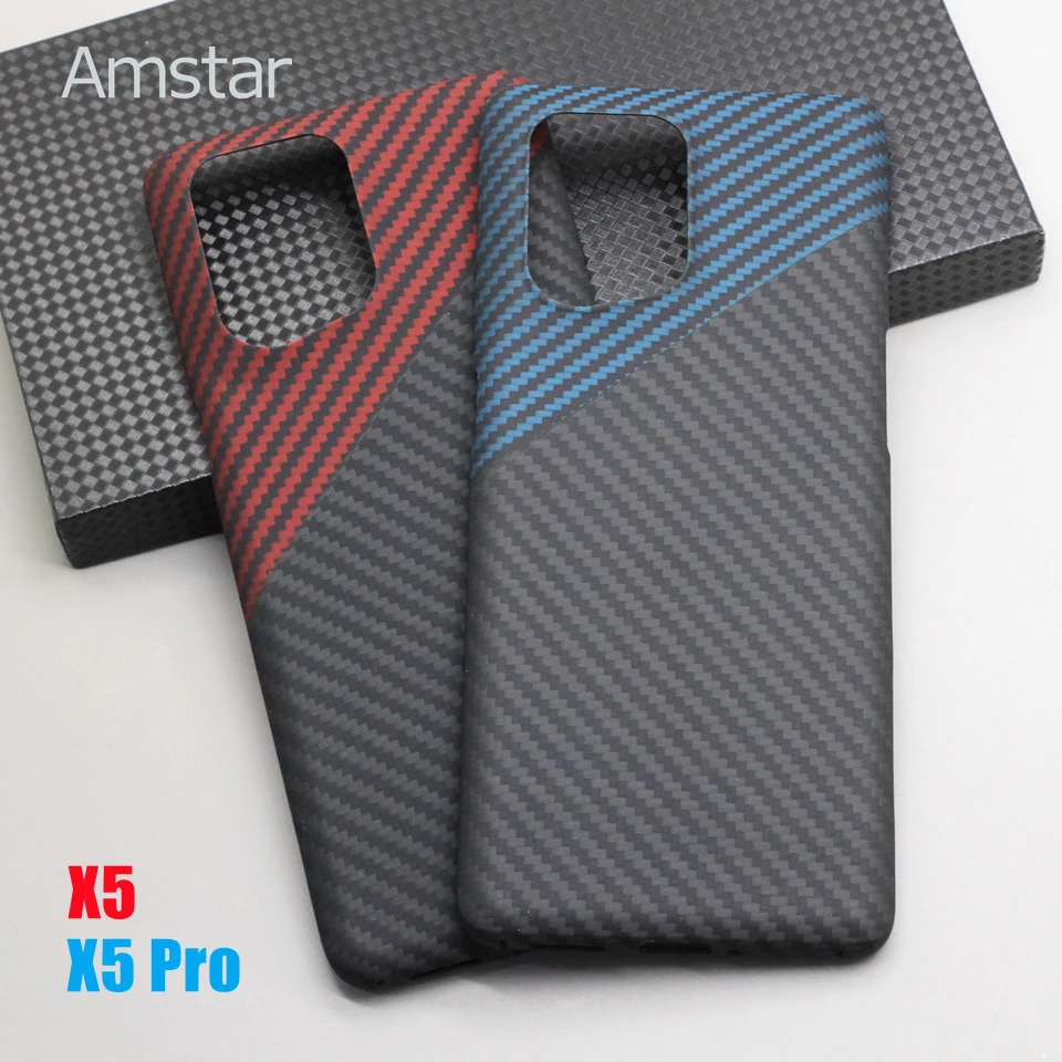 

Amstar двухцветный телефон из углеродного волокна фотоэлемент для OPPO Find X5 Pro высококачественный ультратонкий противоударный Твердый чехол из арамидного волокна Find X5