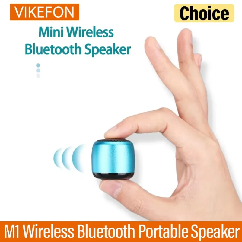 VIKEFON Portable Wi-Fi Bluetooth Speaker Mini Mobile Phone Subwoofer