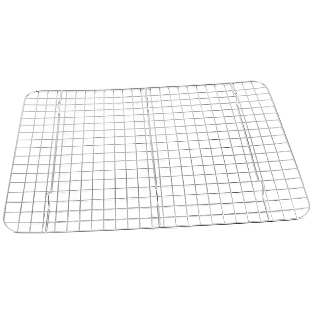 Cooling Rack and Baking Rack, Fits Quarter Sheet Pan, Stainless Steel, Wire  Baking Cookie Bacon Racks for Oven 40X30cm - AliExpress