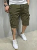 US Plus Size Cargo Shorts Men's Fashion Summer Ins Casual Big Size Pants Students Trend Port Wind Gym Pants Outwear Men 3
