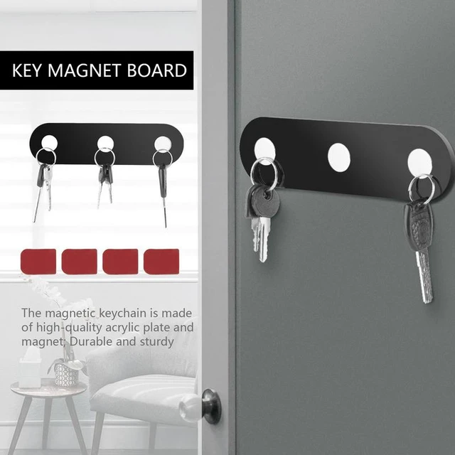 Magnet Keychain Holder Magnetic Key Hanger Creative Keys Hooks for Wall Door