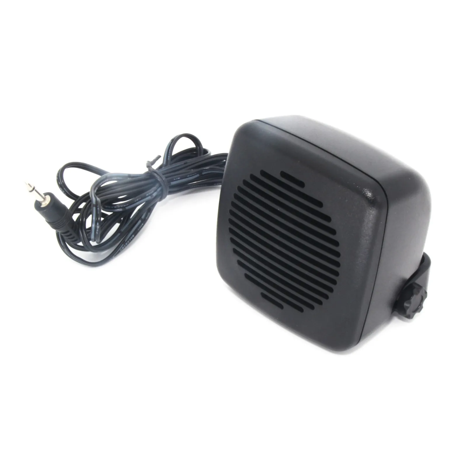 Radio External Speaker HAM Radio Audio Communication Speaker 3.5mm Interface Plug Mini Loudspeaker for  Yaesu Icom Kenwood 1pin 3 5mm plug mini external speake p600 loudspeaker for kenwood icom motorola cb car mobile radio walkie talkie amplifier