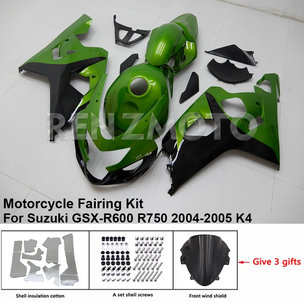 

For SUZUKI GSXR 600 750 04-05 K4 K5 Fairing R/Z GR4C08 Motorcycle Set Body Kit Decoration Plastic Guard Plate Accessories Shell