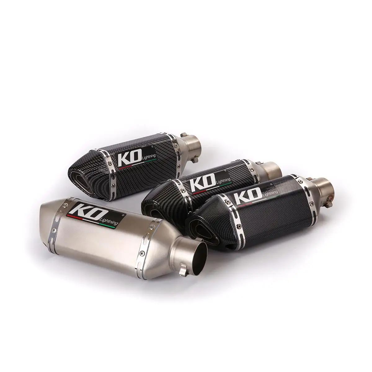 For Honda CB650RF CBR650F 14-23 Motorcycle Exhaust System Muffler Box Side Row Front Header Link Pipe Slip On With DB Killer - Image 3