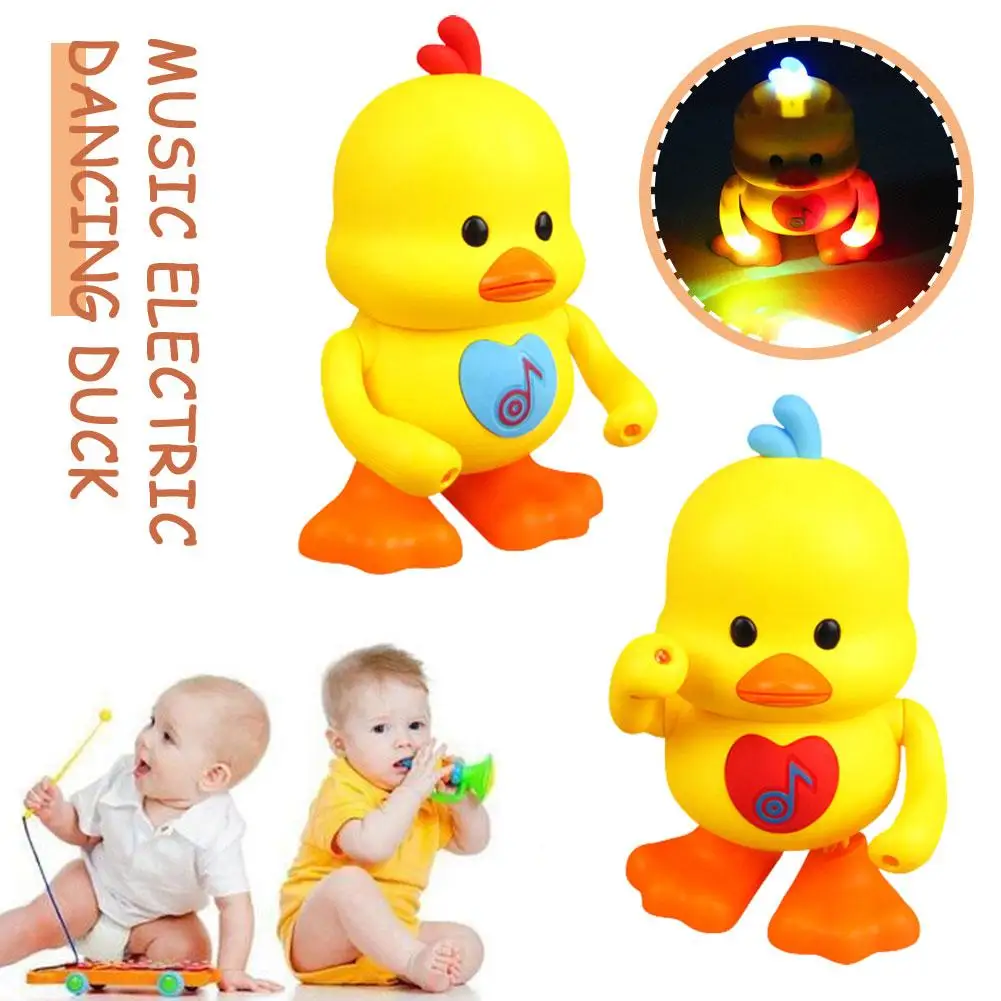 Cartoon Musical Electric Dancing Duck Toy Kids Children Children's Toys Boy Girl Gifts Shower Toddler Gift Birthday Day Inf T0C4 2