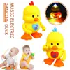 Cartoon Musical Electric Dancing Duck Toy Kids Children Children's Toys Boy Girl Gifts Shower Toddler Gift Birthday Day Inf T0C4 2