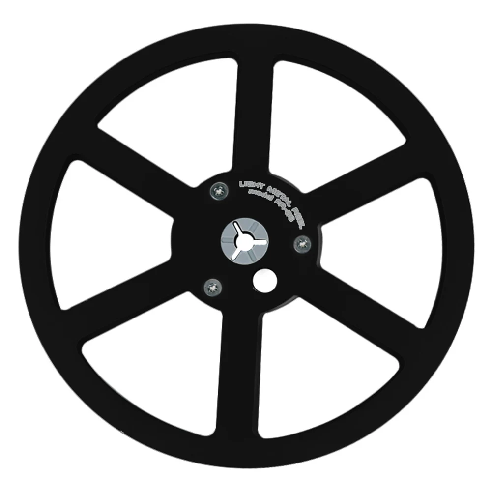 7 Inch Take Up Reels Opening Machine Parts 6 Hole Light Metal Aluminum Takeup Reel Empty Tape Reel